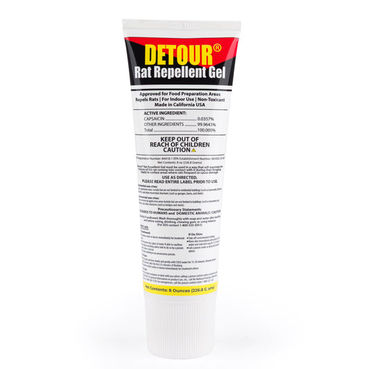 Detour Rodent Repellent Gel – 8 oz | Pro-Grade Rat & Mouse Deterrent