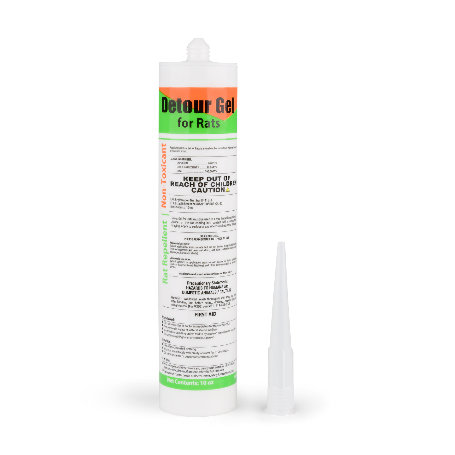 Detour Rodent Repellent Gel – 10 oz | Pro-Grade Rat & Mouse Deterrent