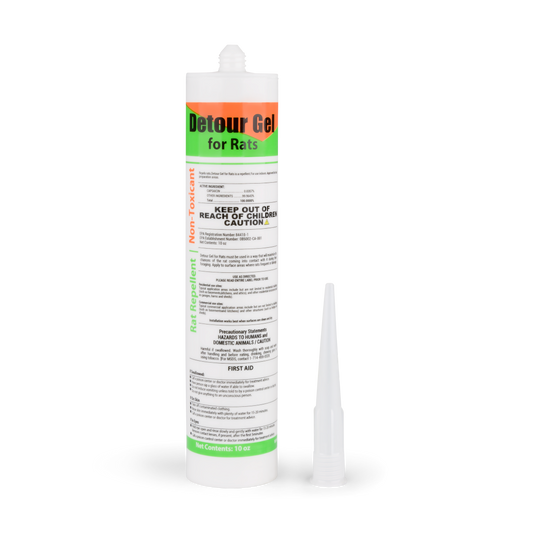 Detour Rodent Repellent Gel – 10 oz | Pro-Grade Rat & Mouse Deterrent